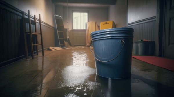 Flooded Basement Restoration in Midland